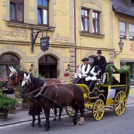 Hotel Hotel-gasthof Post Brennerei Frankenhoehe Schillingsfürst