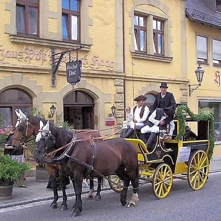 Hotel Hotel-gasthof Post Brennerei Frankenhoehe Schillingsfürst